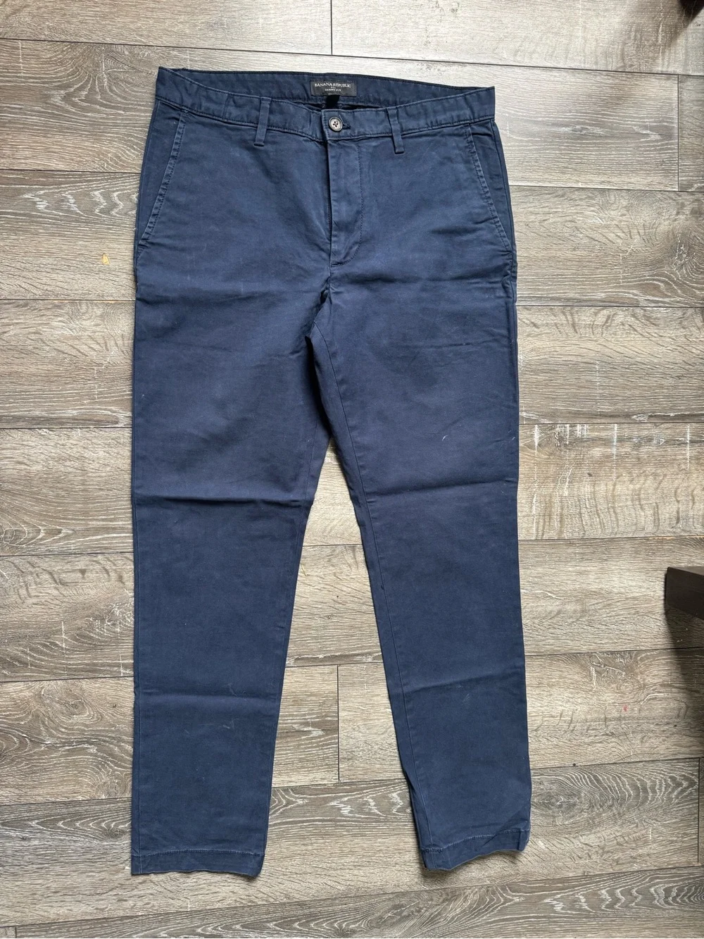 Banana Republic Men's Navy Chino Pants